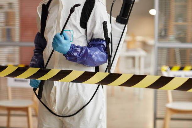 Professional Trauma Scene Cleanup technician working in Marshall, CA